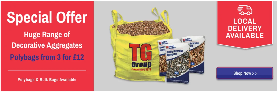 Special offers on decorative aggregates